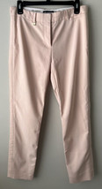Karl Lagerfeld Pink Cotton Double Weave Trouser Ankle Pant 6 - $741.70 MXN