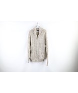Vintage 70s Pendleton Mens L Chunky Wool Ribbed Knit Shawl Cardigan Swea... - $4,663.78 MXN