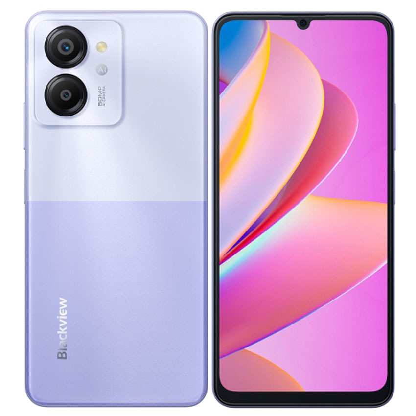 BLACKVIEW COLOR 8 8gb 256gb Octa Core 6.75" Fingerprint Id 4G Android LTE Purple