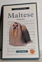 A New Owner&#39;s Guide To Maltese Dog Book Vicki Abbott Training Behavior Care - £8.81 GBP