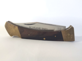 Vtg Romo Pocket Knife Scotland Yard Hi-Stainless Made In Japan J-293 - $19.62