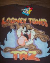 WB LOONEY TUNES TAZ TASMANIAN DEVIL T-Shirt MENS XL NEW w/ TAG - $27.94 CAD