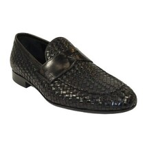 Men's GENIO Genuine Braided Leather Upper And Sole Shoes Turkey 120196067 Black image 6