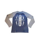 Arizona jean co xl 18/20 blue long sleeve skateboard shirt - $11.00