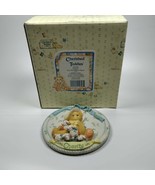 Cherished Teddies Girls With Bonnets Plaque #104140 Charity Wall Plaque ... - £7.78 GBP