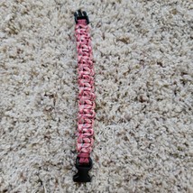 Armory Replicas Skullz Survival Military Braided Paracord Bracelet - Pink Camo - £2.39 GBP