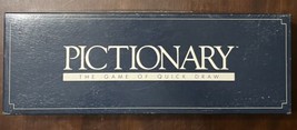SUPER RARE Pictionary Game 1 Of 1,000 Original Edition 1985 Hand-Assembled! - $70.76