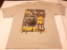 Shaquille O&#39;neal Vtg 2000/Y2K La Lakers Shaq (Lee Sport/Nutmeg Mills Xl T-SHIRT) - £78.21 GBP