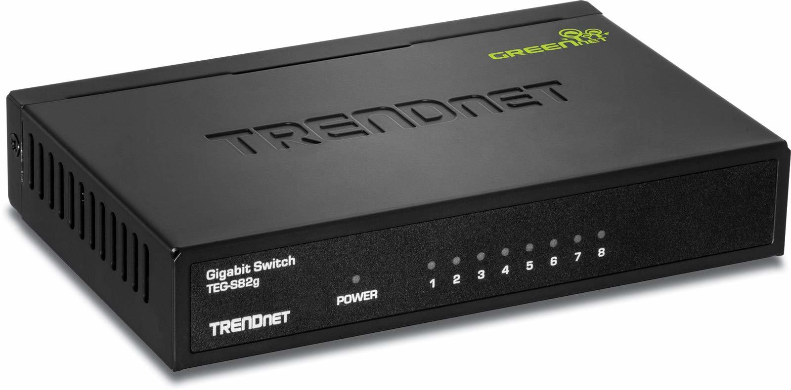 TRENDnet 8-Port Gigabit GREENnet Switch, Ethernet Network Switch, TEG-S8... - $52.41+