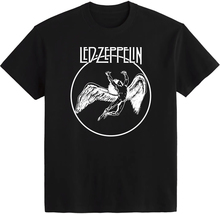 SALE Led Zeppelin  Swan Song Oval  Black Shirt     2X  M - $18.99+