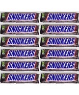 12 SNICKERS BARS CHOCOLATE PEANUTS EXP 2026/01 - $490.98 MXN