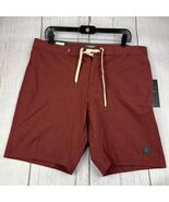 Link Soul Golf 35 Board Walker Plain Shorts Redwood Men New - $55.83 CAD
