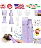 4-in-1 Cordless Dog Grooming Kit - Effortless Grooming for Small to Medi... - $67.13 CAD