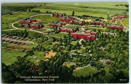 Aerial View Postcard Veterans Administration Hospital Canandaigua, New York - £9.29 GBP