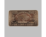 1 TROY OUNCE/OZ .999 Pure Metal Buffalo Nickel Bar Gold Silver American ... - $11.38