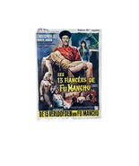 Die Bräute Von Fu Manchu - Christopher Lee - Original Stewart Filmposter - £45.39 GBP
