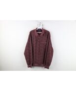 Vintage 90s Streetwear Mens XL Faded Atomic Fleck Fleece Collared Sweats... - $1,088.72 MXN