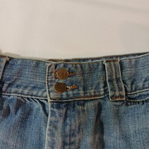 Lauren Jeans Co. Ralph Lauren Women's Cotton Blend Blue Denim Shorts Size 12 image 6