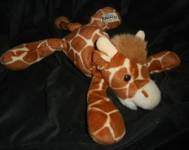 15&quot; Walt Disney World Animal Kingdom Brown &amp; Tan Baby Giraffe Stuffed Plush Toy - £18.61 GBP