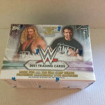 New 2021 Topps WWE Wrestling Trading Card Blaster Box - 77 Cards - $37.95