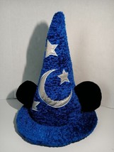 Walt Disney World Parks Mickey Mouse Fantasia Wizard Sorcerer Hat, Adult... - $14.80