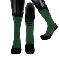 New Nike Vapor Michigan State University Team Issue Football Crew Socks Green XL - £19.48 GBP