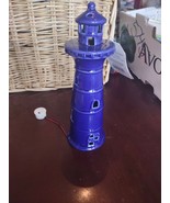 Cobalt Blue LED Lighthouse=Brand New-SHIPS N 24 HOURS - £33.43 GBP