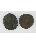 Ancient Greece 2-coin Set Thessalian League AE18 Cyme Aeolis AE 17mm - €49,69 EUR