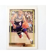 1992 Spud Webb Sacramento Kings #63 Topps NBA Sports Card Ungraded Vtg 2... - $19.99