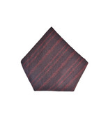 ARMANI COLLEZIONI Mens Classic Handkerchief Burgundy Red 350064 - £46.00 GBP