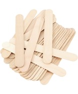 400 Pcs 7.9 Inches 200Mm Natural Wooden Craft Sticks, Wood Ice Cream Sti... - £35.05 GBP