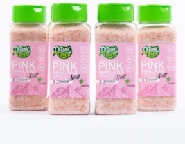Set of 4 Organic Nation Pink Himalayan Salt | Nutrient Rich | Mineral Rich | Unr - £61.55 GBP