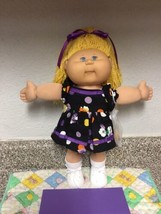 Cabbage Patch Kid Play Along Girl Golden Hair Gray Eyes PA-3 2004 - $165.00