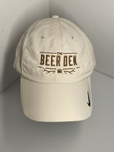 Nike Golf Men&#39;s Beer Den Hat Beige Strapback Adjustable Lightweight Cap ... - £11.15 GBP