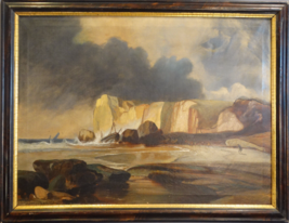 Joseph Mallord William Turner &quot;Shipwreck&quot; Antique Original Oil Painting 1800s - £2,078,325.55 GBP