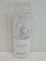 Genuine Sony MDR-E9LP In-Ear Stereo Audio Fashion Earbuds White - $11.96