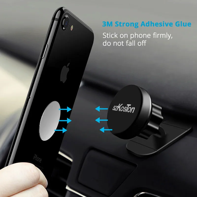 Cs 1pc lot metal plate disk for magnet car phone holder iron sheet sticker for magnetic thumb200