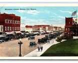 Minnesota Avenue Street View Kansas City Kansas KS UNP WB Postcard Y5 - $3.91