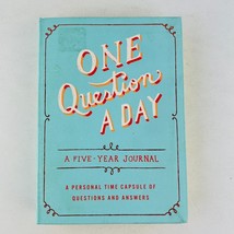 One Question a Day a Five-Year Journal A Personal Time Capsule of... Book - $9.89