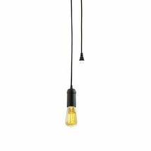Globe Electric Vintage Edison Plug-in Mini Hanging Socket Pendant Light - £20.29 GBP