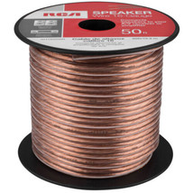 RCA - RCAH1650SR - 16 AWG Speaker Wire Spool 50 ft. - £14.19 GBP