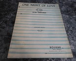 One Night of Love by Victor Schertzinger - £2.40 GBP