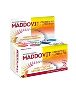MADDOVIT COMPLETE A-Z +LUTEIN AND Q10-30 Tablets - £51.46 GBP