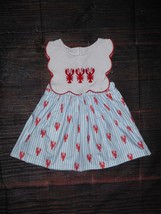 NEW Boutique Girls Crawfish Sleeveless Dress - £13.81 GBP