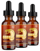 3 Pack King Cobra Drops for Men-60 ml x3 - £61.94 GBP