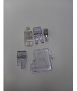 Vtg Singer Sewing Machine 3343c Replacement Snap-on Clear Feet &amp; Plate - $341.39 MXN