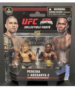 UFC OCTAGON FIGHTERS - COLLECTIBLE FIGHTS - PEREIRA vs ADESANYA 2 - $276.84 MXN
