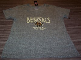 Women&#39;s Teen Vintage Style Cincinnati Bengals Nfl Football T-shirt 2XL Xxl New - £15.92 GBP