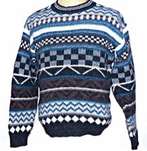 Vintage Gaeltarra All Wool Crew Neck Aran Jumper Pullover Sweater 40 County Mayo - £47.81 GBP