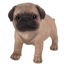 Pug Pup Standing Figurine Dog Puppy New - $27.98